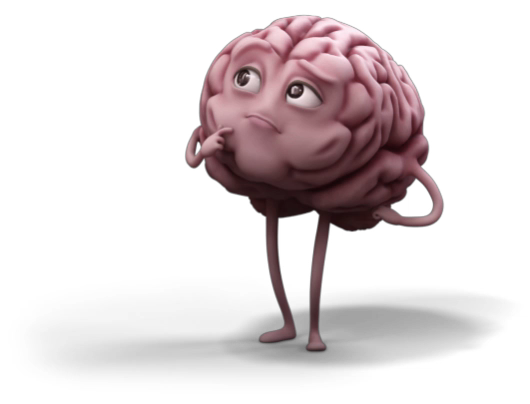 En hjärna funderar på insomni